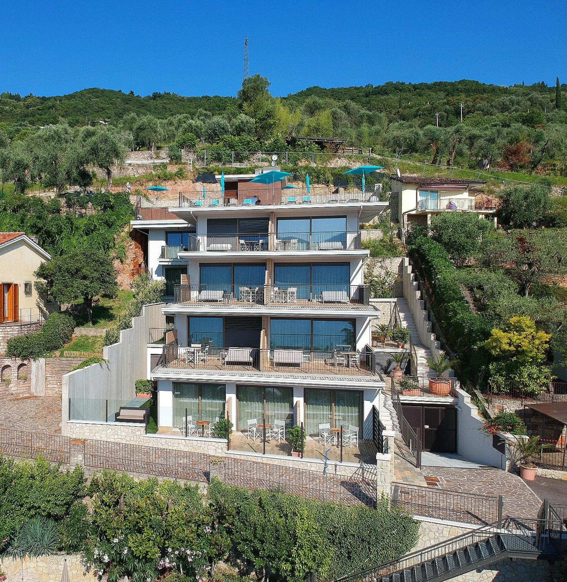 Villa Remo By Hotel Galvani Torri Del Benaco Exterior foto